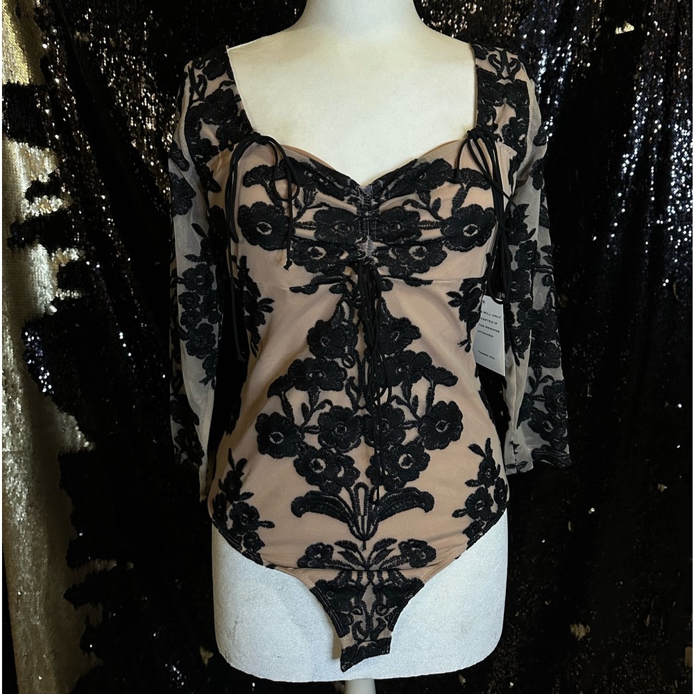 For Love and Lemons Temecula Lace Bodysuit